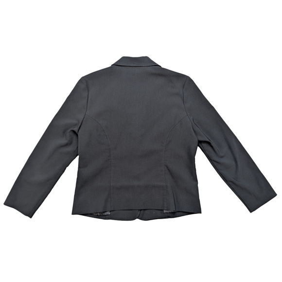 Daniel Laurent‎ Women's Extra Large Black Button Up Blazer Suit Jacket - Picture 2 of 3